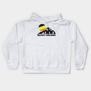 Retro Lassen Volcanic ))(( Tourist Souvenir National Park Design Kids Hoodie